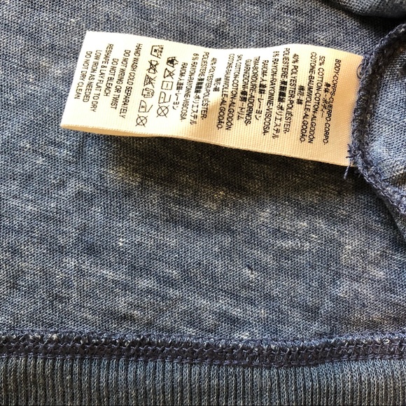 NWOT Free People Magic long sleeve layered tee - Picture 8 of 8